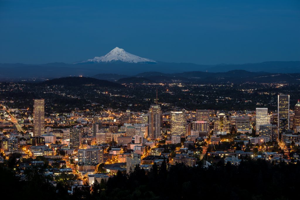 Portland Oregon climate data
